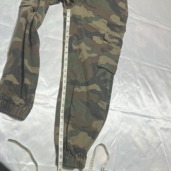 Forever 21 Green and Brown Track Joggers Relaxed Fit - Picture 5 of 7